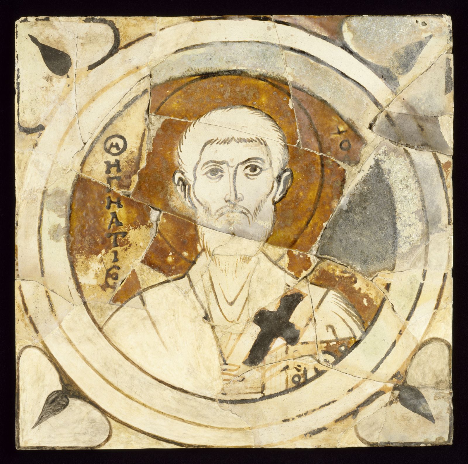 القديس إغناطيوس الأنطاكي: Saint Ignatius of Antioch (Walters Art Museum)