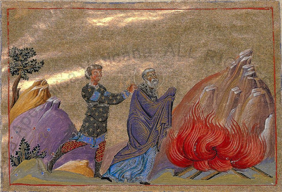 القديس بوليكاربوس: Polycarp of Smyrna, Menologion of Basil II